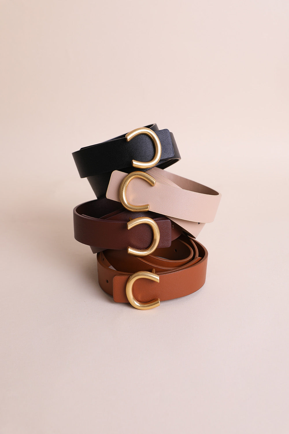 Minimalist Gold Horseshoe Belt - NeoKira Unlimited