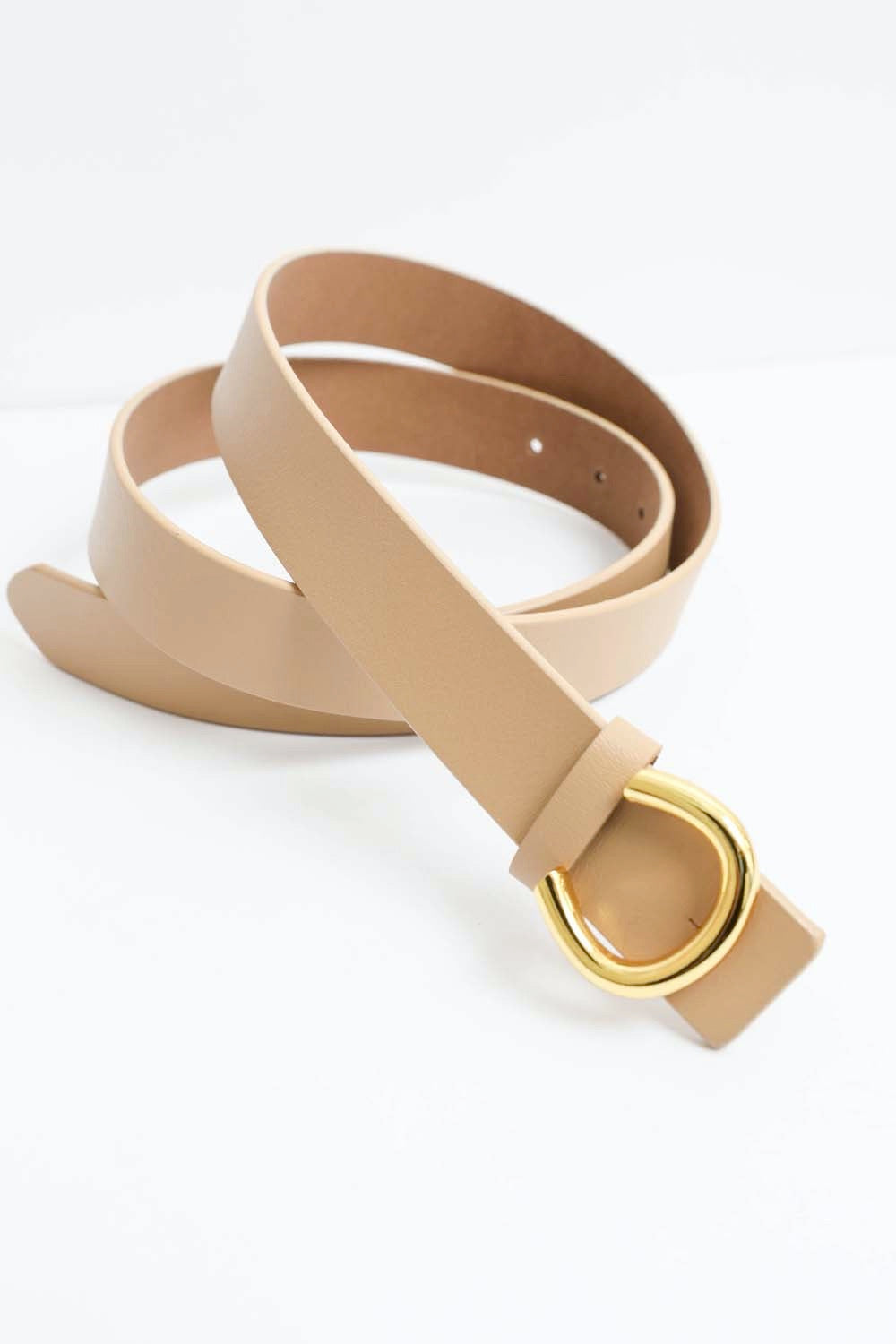 Minimalist Gold Horseshoe Belt - NeoKira Unlimited