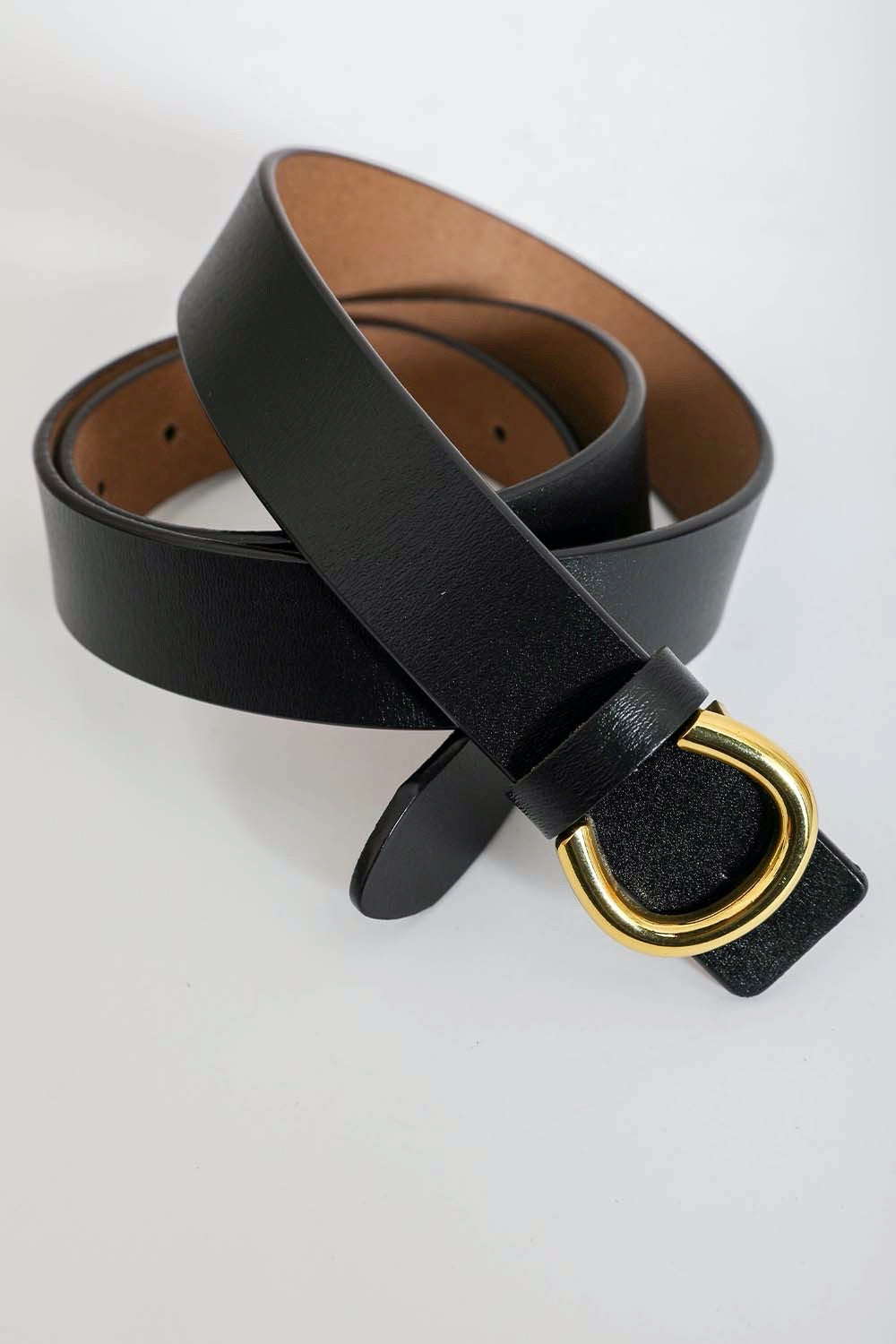 Minimalist Gold Horseshoe Belt - NeoKira Unlimited