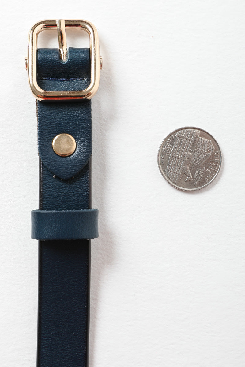 Versatile Skinny Leather Belt – Perfect for Any Outfit 💫 - NeoKira Unlimited