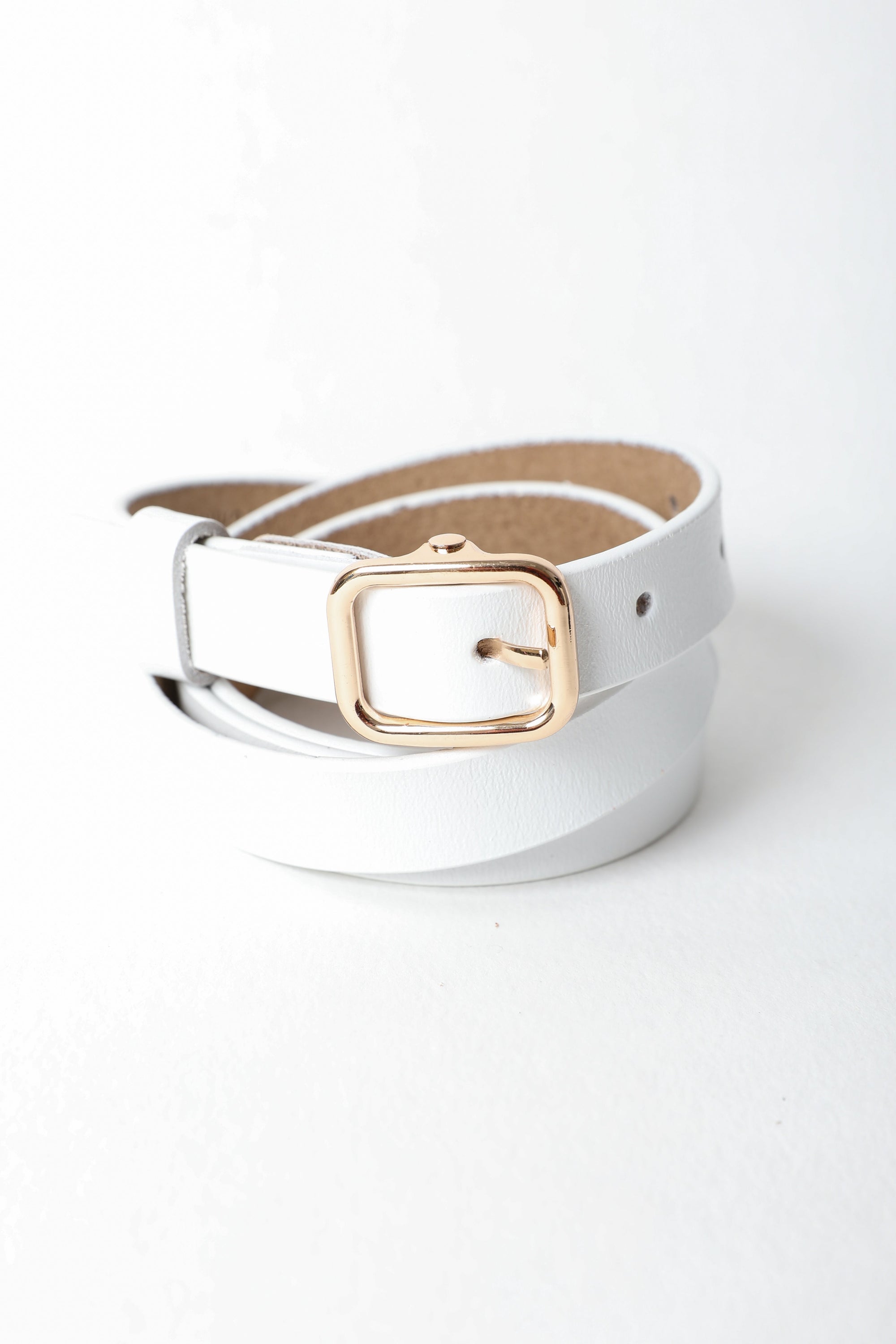 Versatile Skinny Leather Belt – Perfect for Any Outfit - NeoKira Unlimited