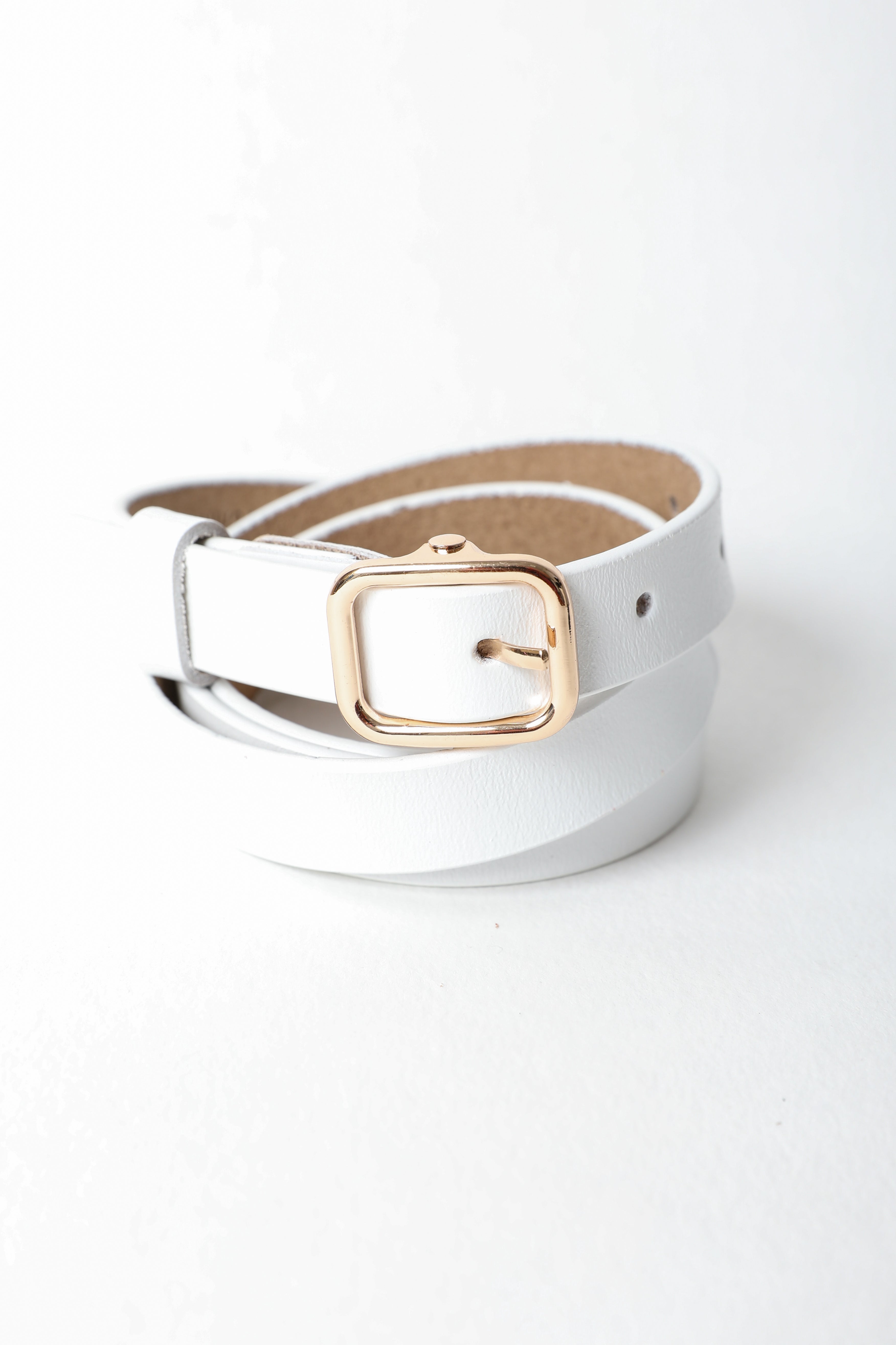 Versatile Skinny Leather Belt – Perfect for Any Outfit - NeoKira Unlimited