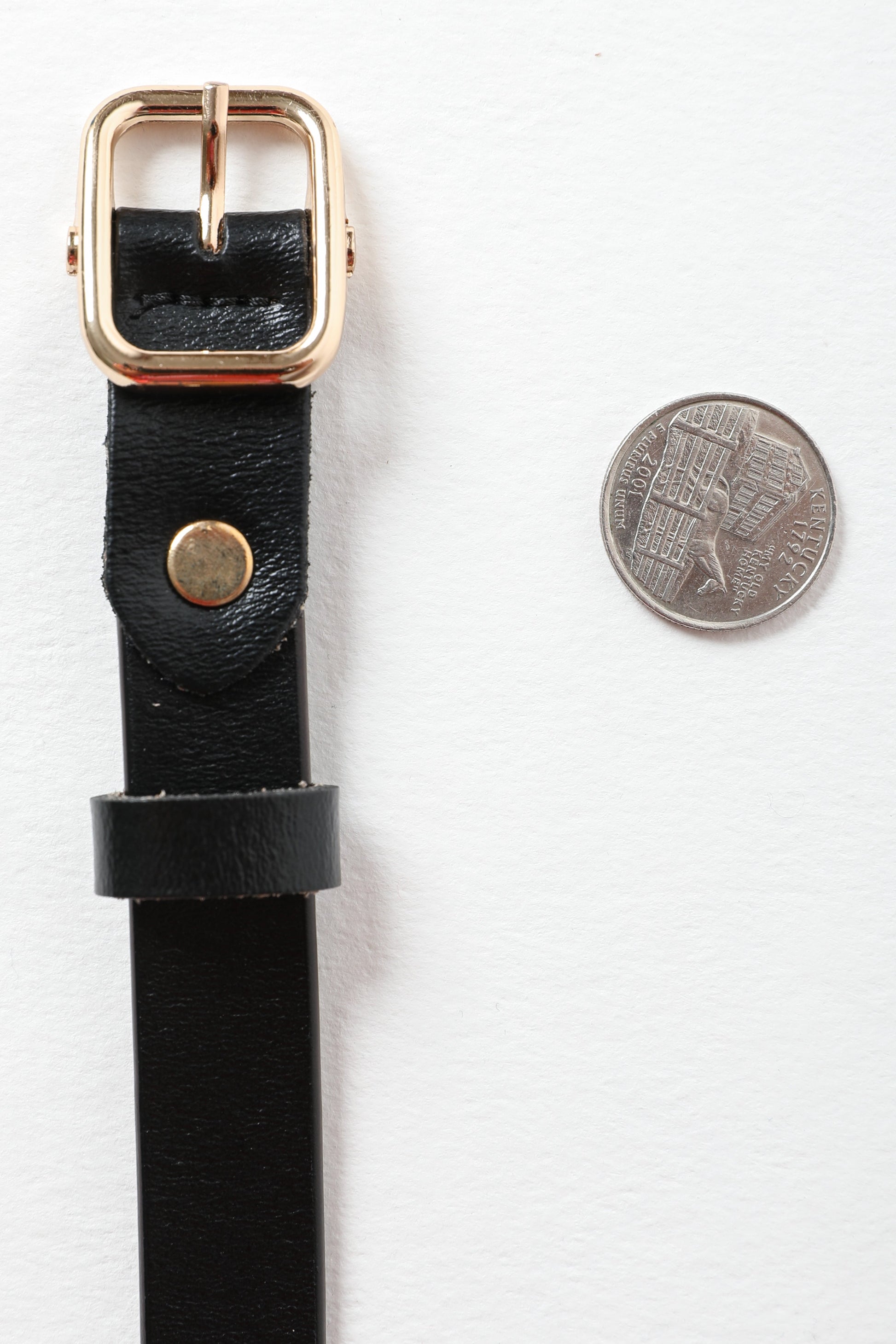 Versatile Skinny Leather Belt – Perfect for Any Outfit 💫 - NeoKira Unlimited