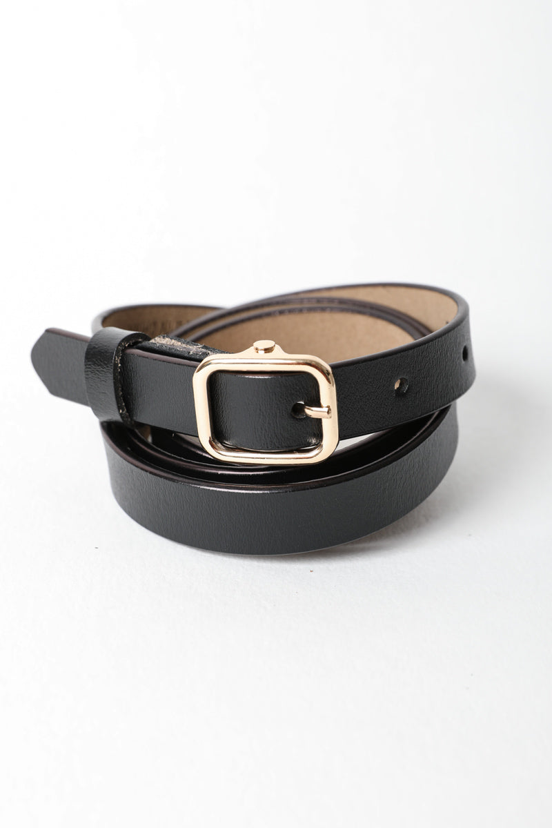 Versatile Skinny Leather Belt – Perfect for Any Outfit 💫 - NeoKira Unlimited