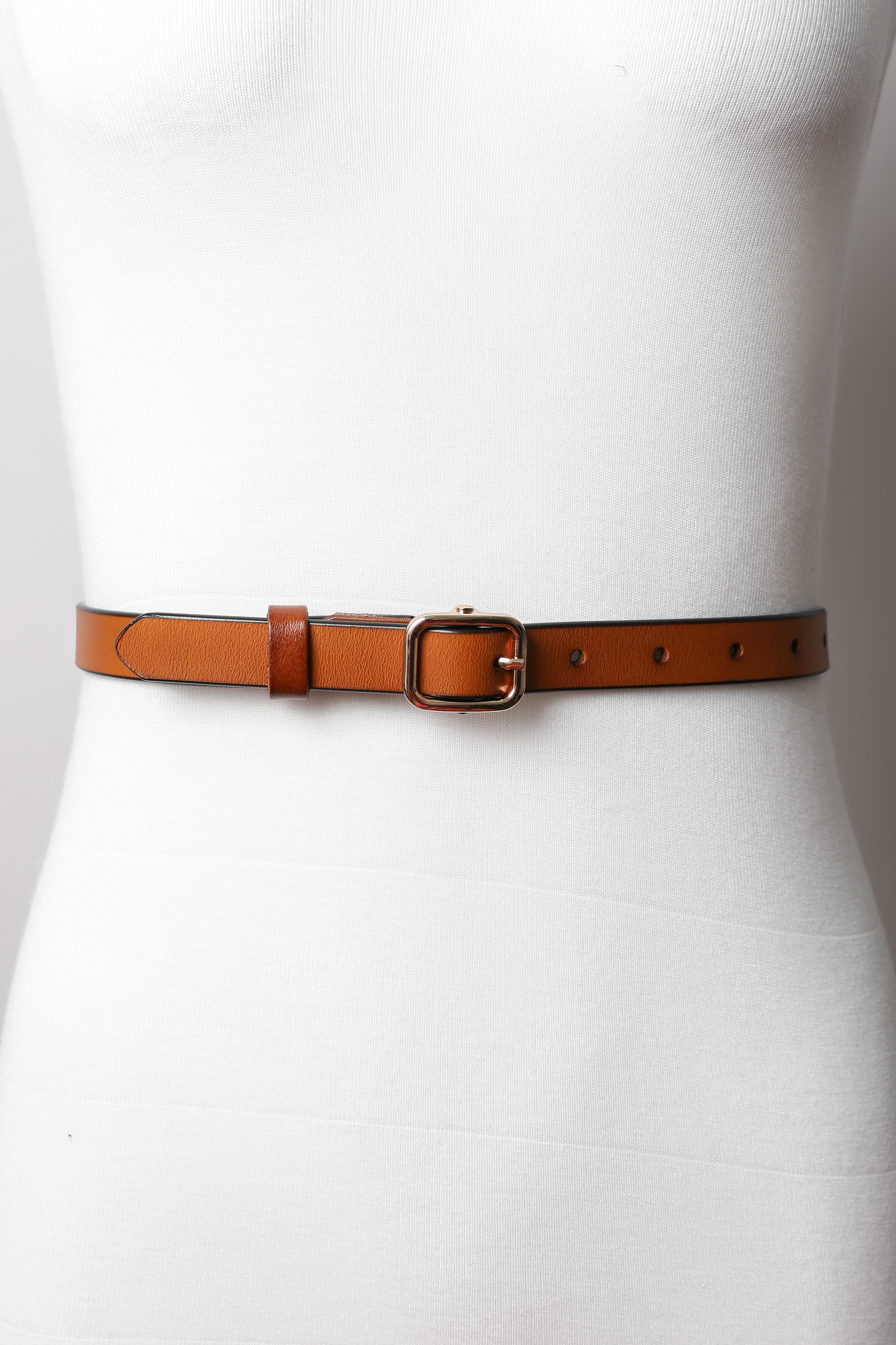 Versatile Skinny Leather Belt – Perfect for Any Outfit - NeoKira Unlimited