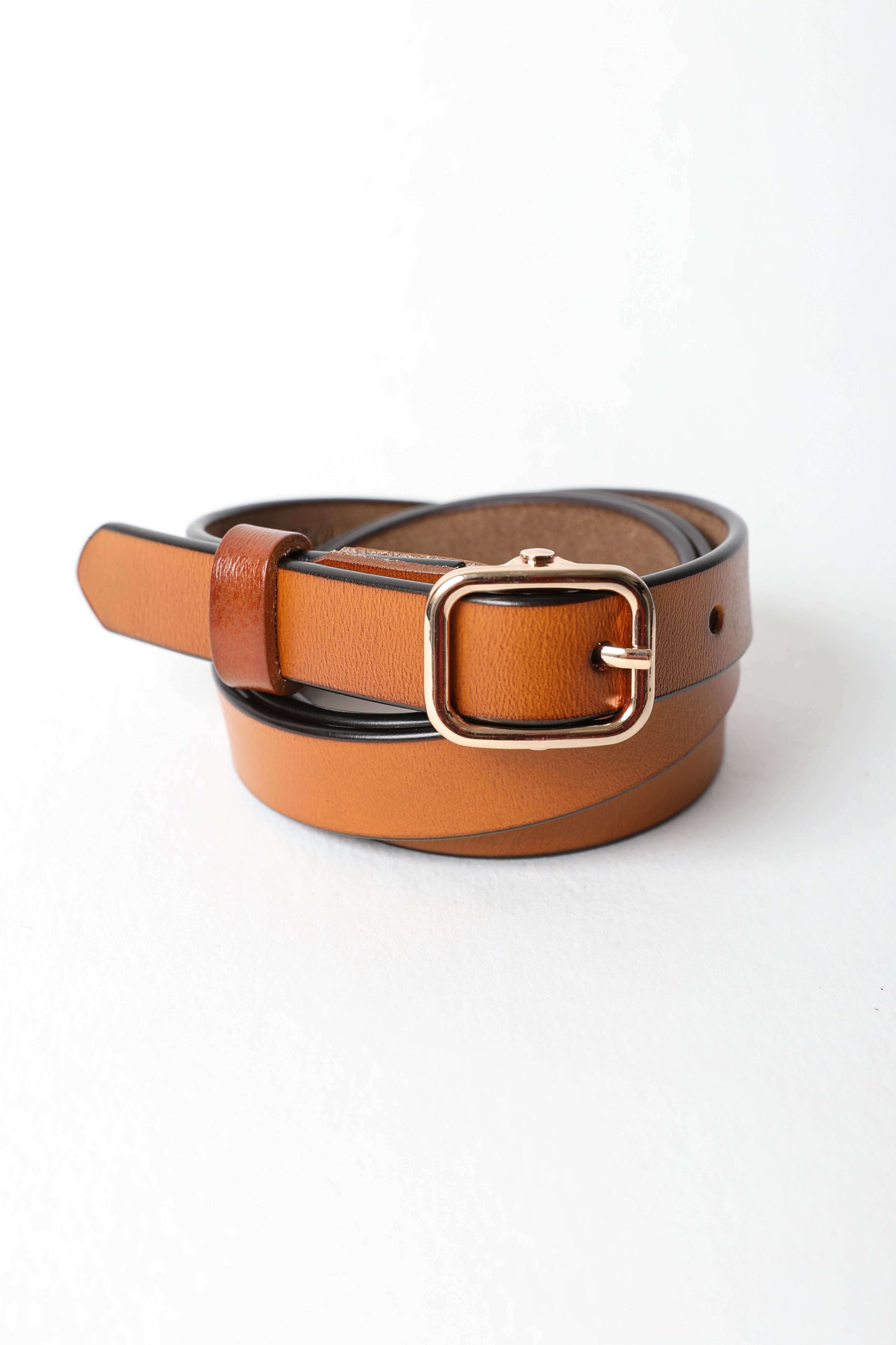 Versatile Skinny Leather Belt – Perfect for Any Outfit - NeoKira Unlimited
