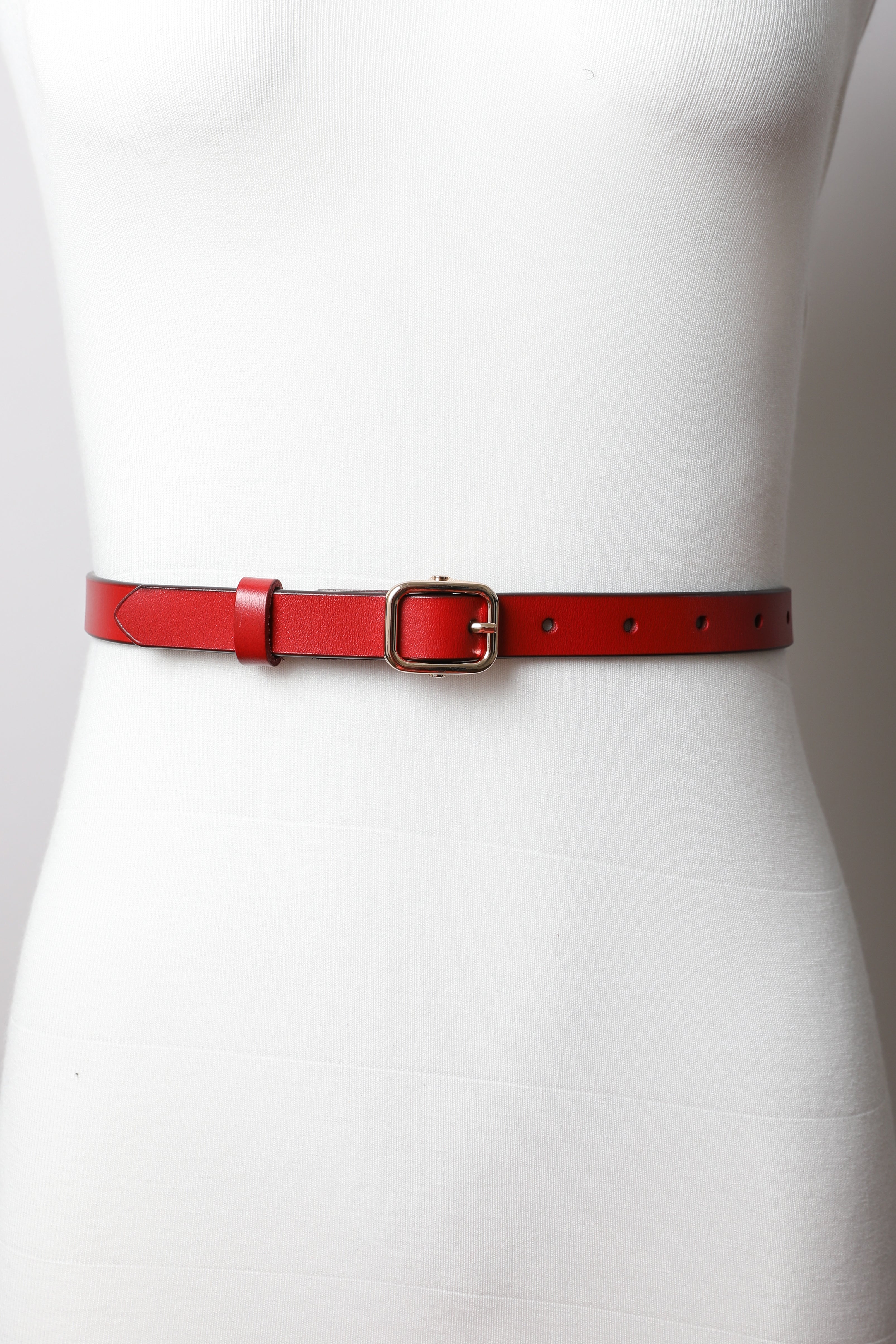 Versatile Skinny Leather Belt – Perfect for Any Outfit - NeoKira Unlimited