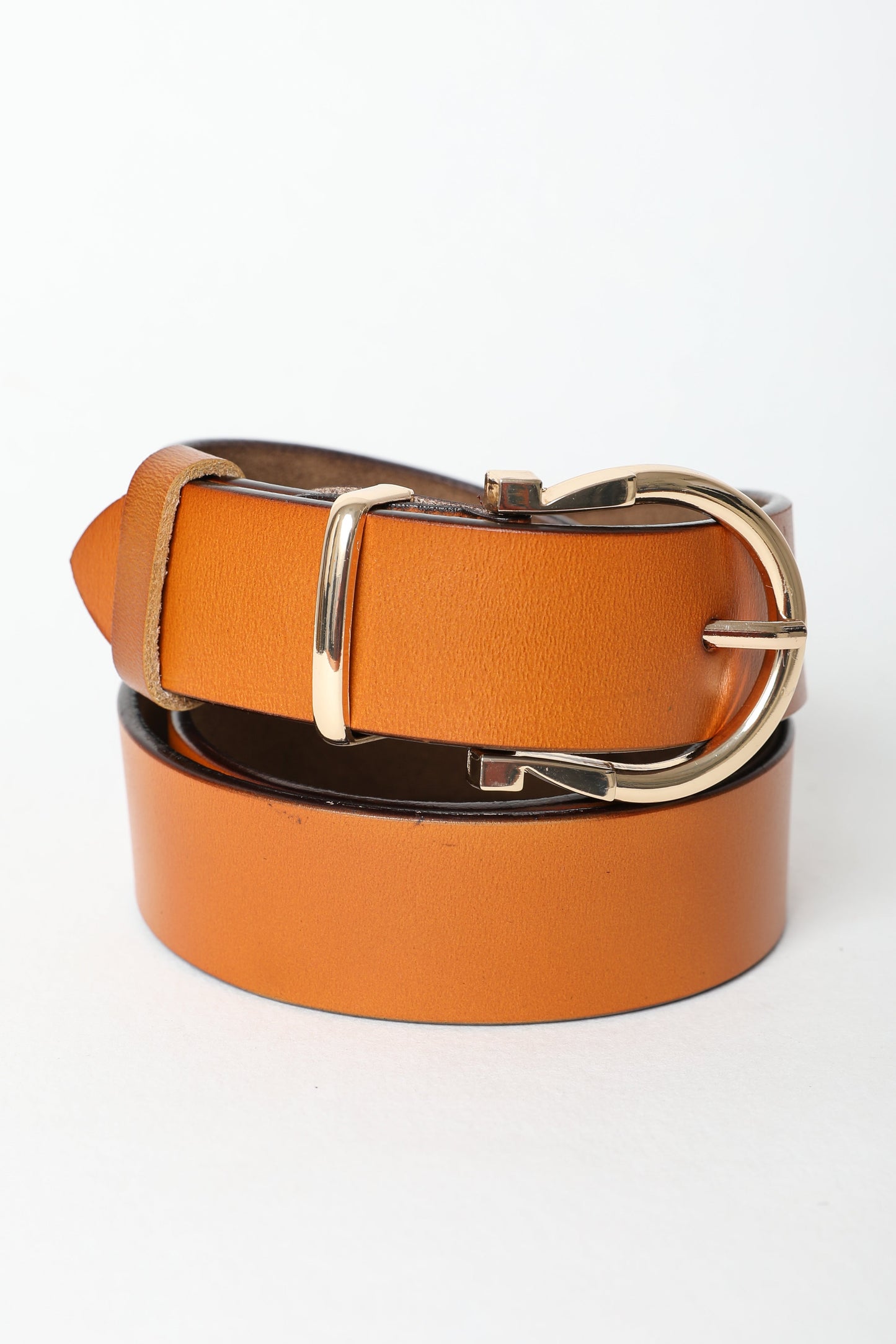 Chic Horseshoe Gold Buckle Belt – Western Style Vibes 🧲 - NeoKira Unlimited