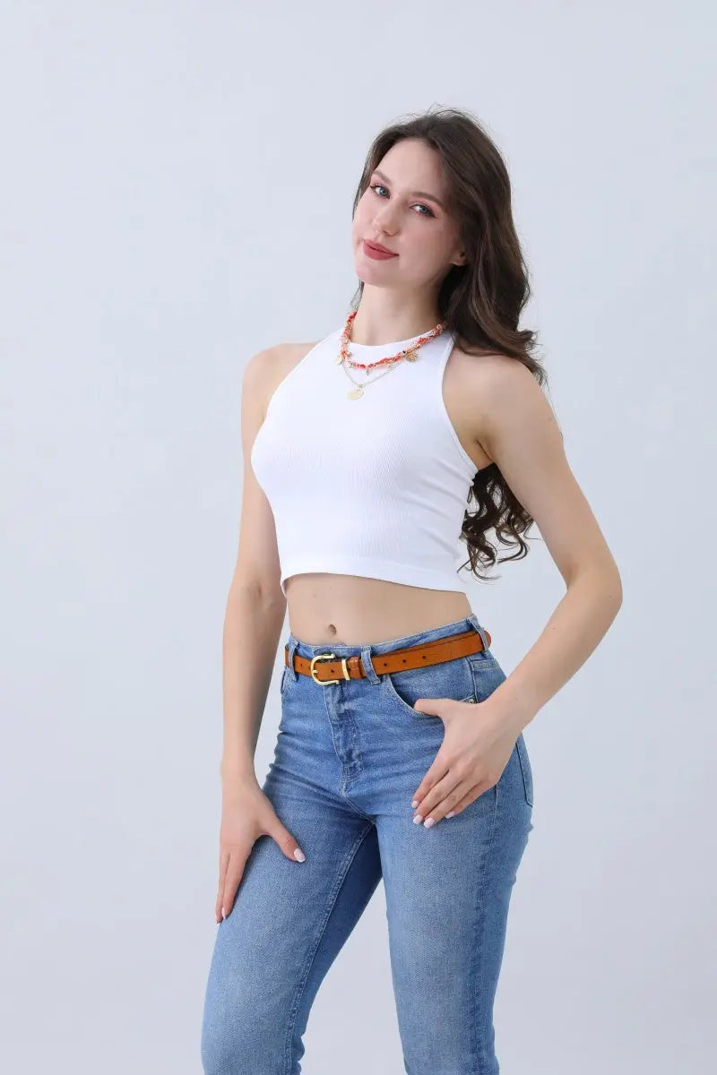 Faux Alligator Skin Leather Belt - Perfect for Any Outfit - NeoKira Unlimited