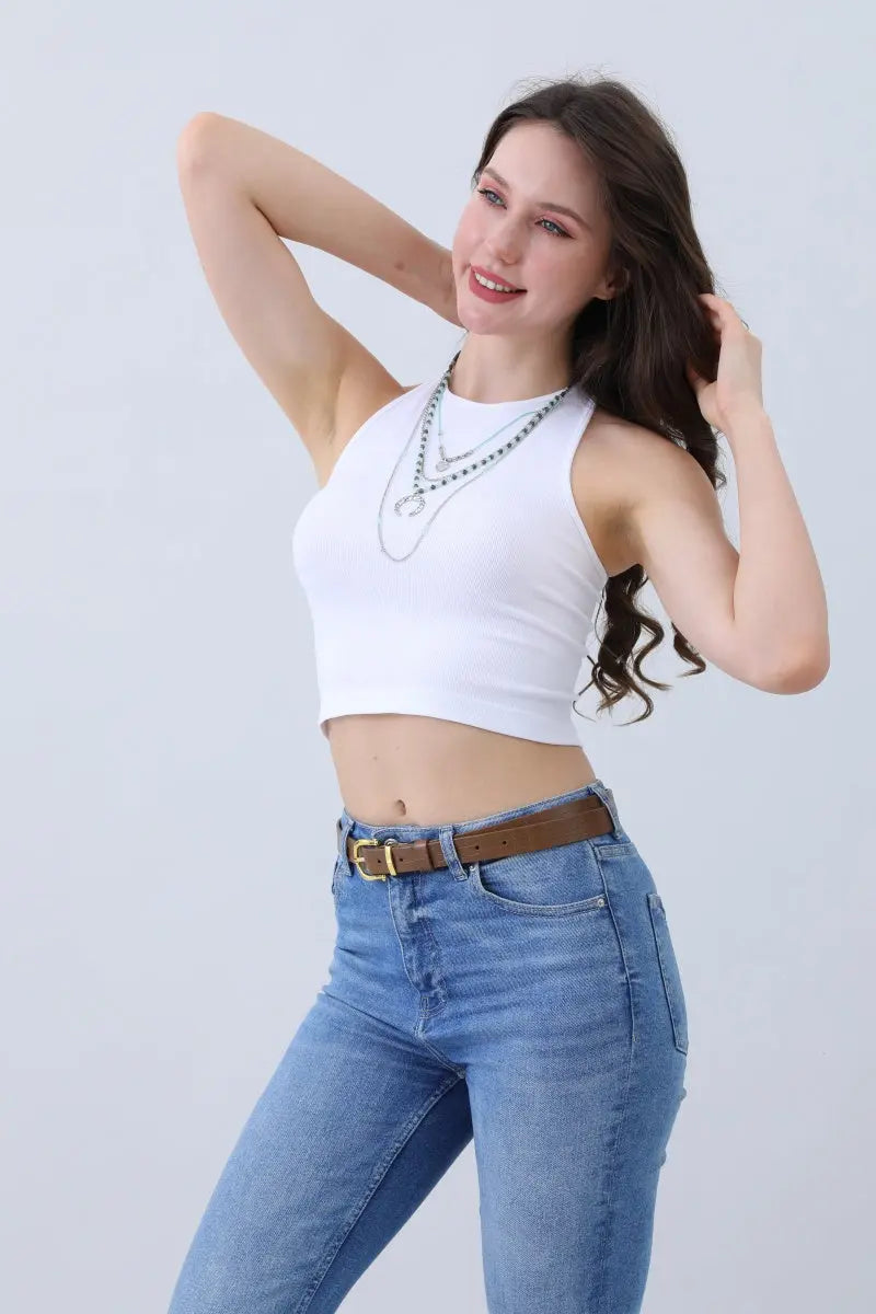 Faux Alligator Skin Leather Belt - Perfect for Any Outfit - NeoKira Unlimited