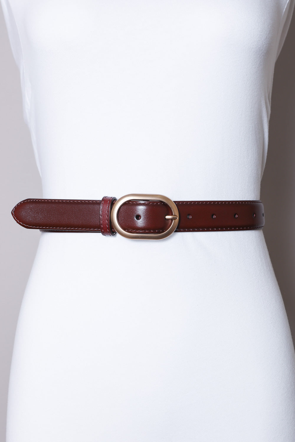 Chic Rose Gold Waist Belt – Matte Finish & Versatile Style - NeoKira Unlimited