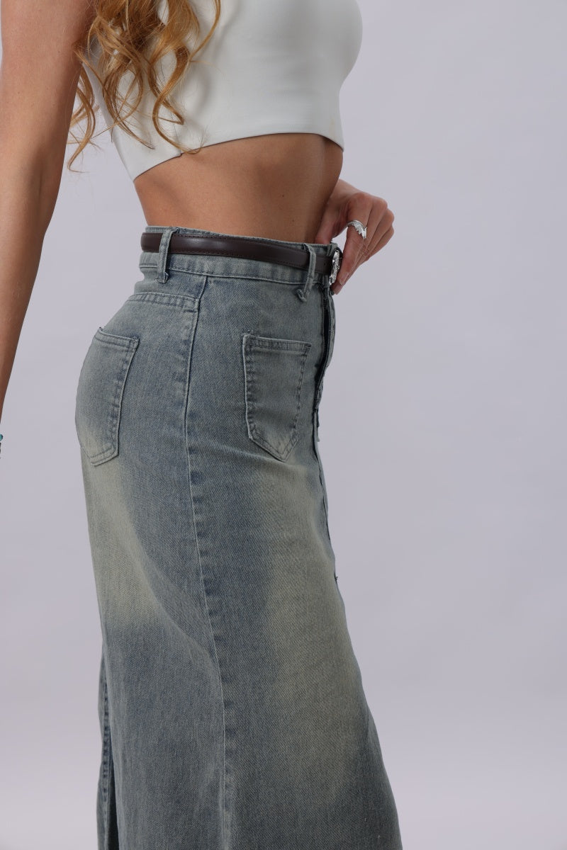 Rhinestone Skinny Western Glam Belt - NeoKira Unlimited