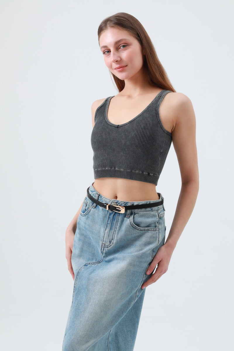 The Everyday Essential: Premium Skinny Leather Belt - NeoKira Unlimited