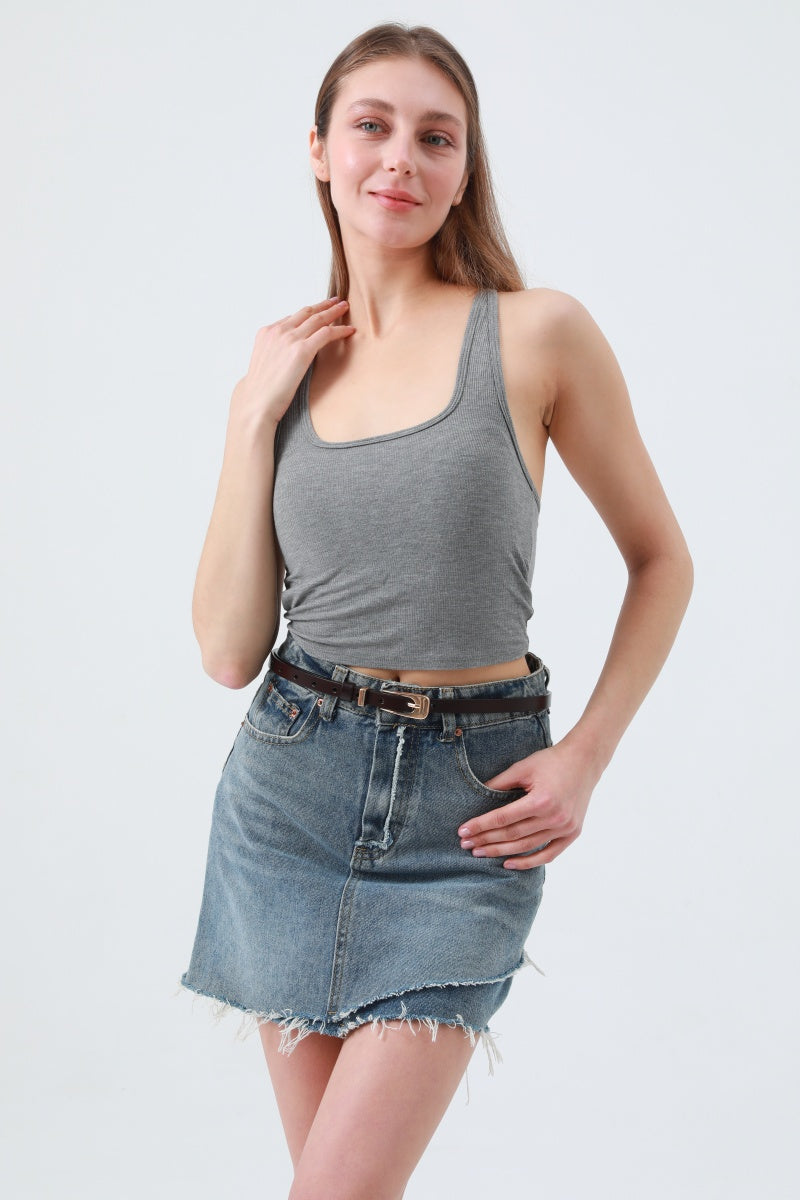 The Everyday Essential: Premium Skinny Leather Belt - NeoKira Unlimited
