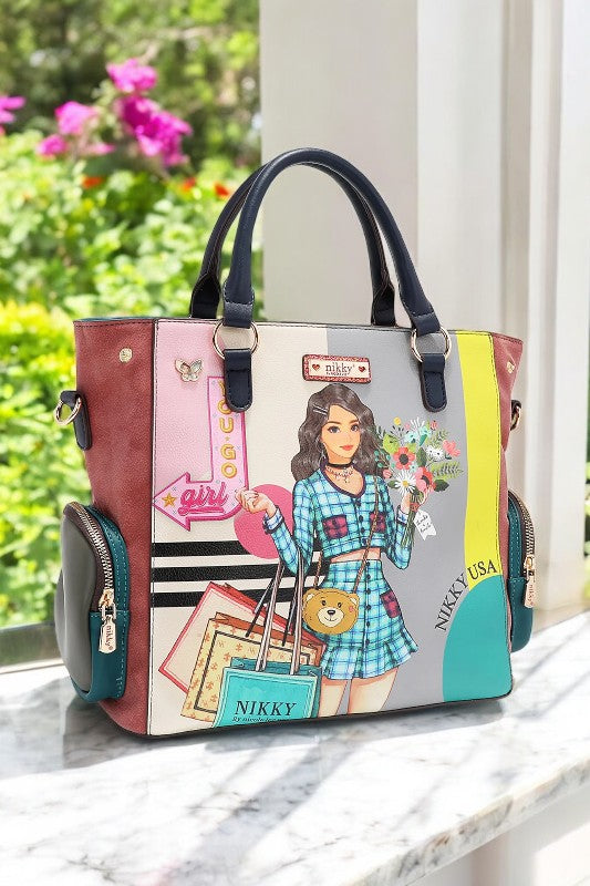 Nikky Goes Shopping by Nicole Lee USA Handbag - NeoKira Unlimited