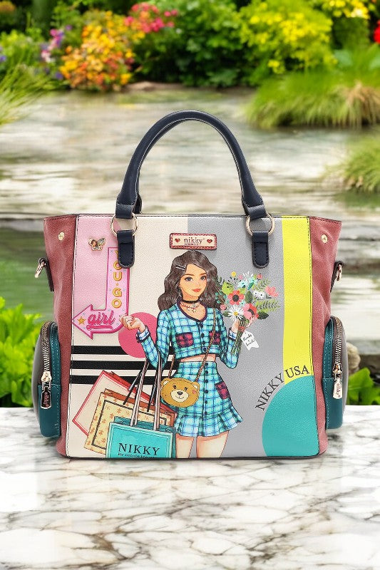 Nikky Goes Shopping by Nicole Lee USA Handbag - NeoKira Unlimited