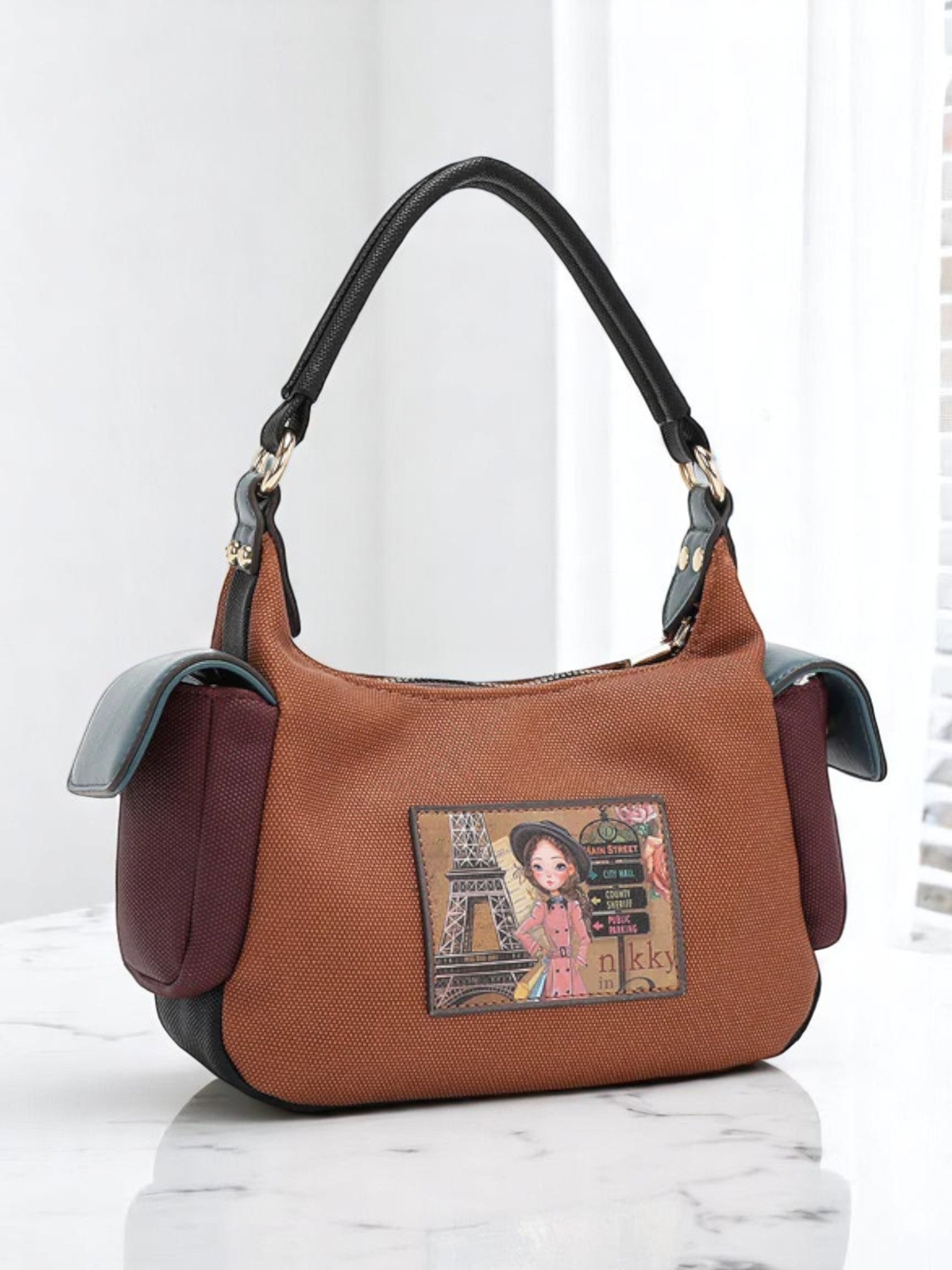 Nicole Lee USA Eco-Leather Shoulder Bag - NeoKira Unlimited