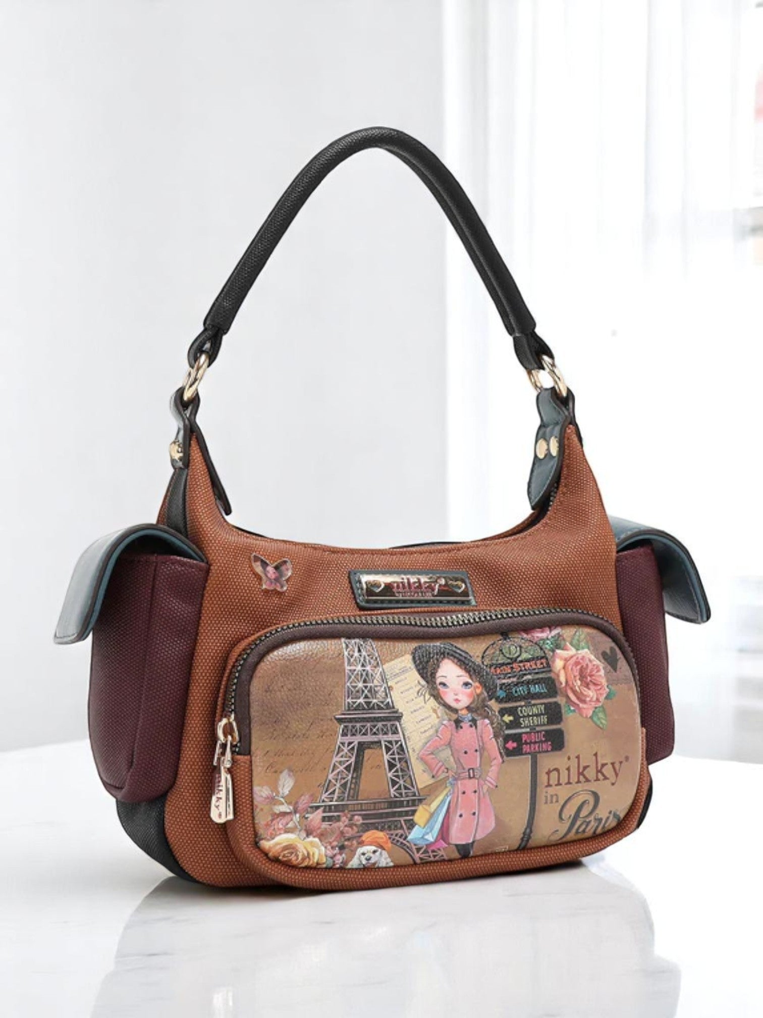 Nicole Lee USA Eco-Leather Shoulder Bag - NeoKira Unlimited