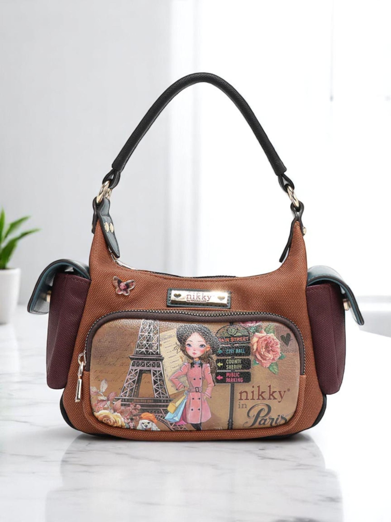 Nicole Lee USA Eco-Leather Shoulder Bag - NeoKira Unlimited