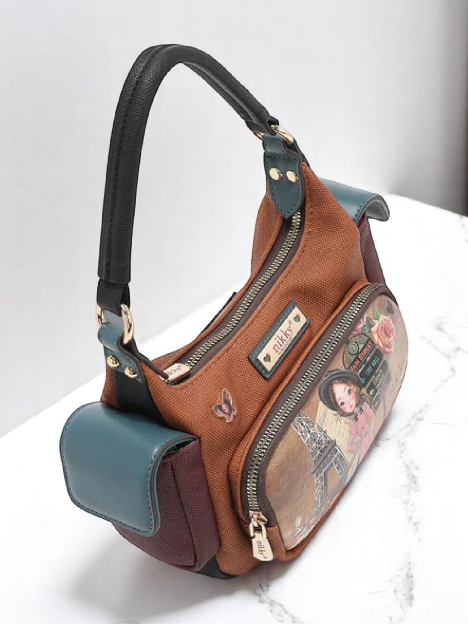 Nicole Lee USA Eco-Leather Shoulder Bag - NeoKira Unlimited