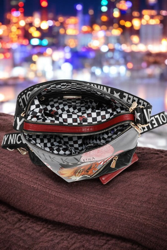 Nicole Lee USA Convertible Adjustable Strap Backpack Bag - NeoKira Unlimited