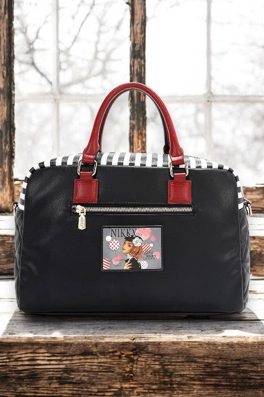 Nicole Lee USA Eco-Leather Boston Bag - NeoKira Unlimited