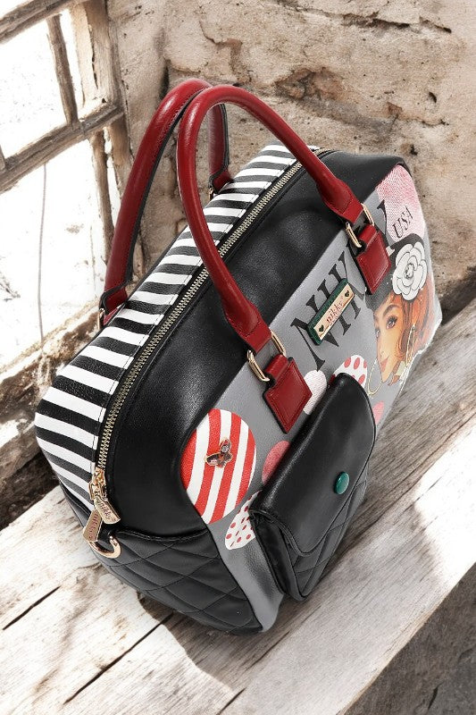 Nicole Lee USA Eco-Leather Boston Bag - NeoKira Unlimited