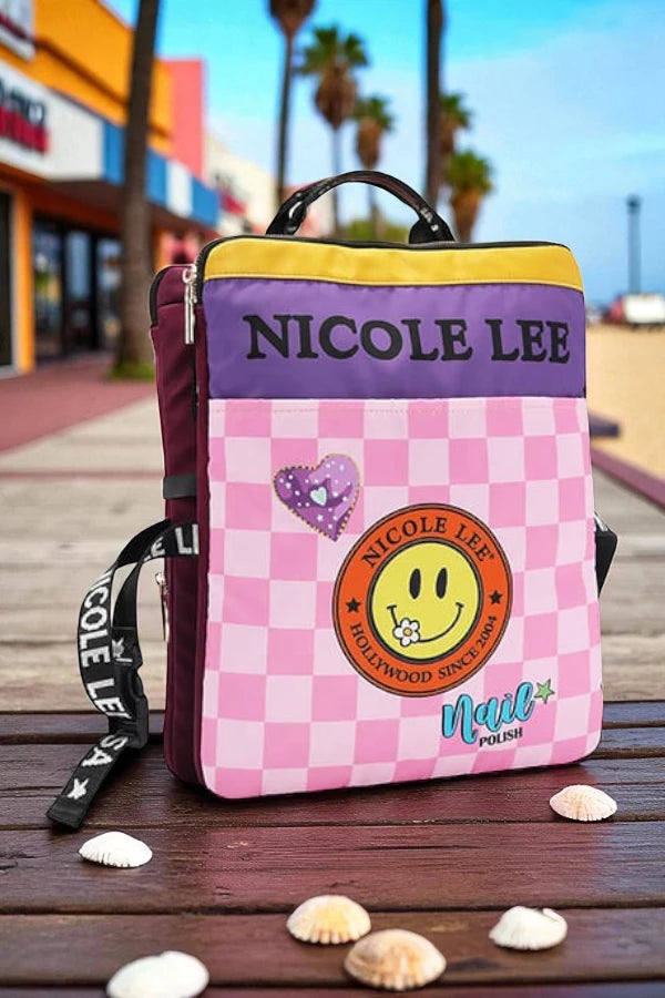Nicole Lee USA Vintage Tropical Aesthetic Multi-Pocket Travel Backpack - NeoKira Unlimited