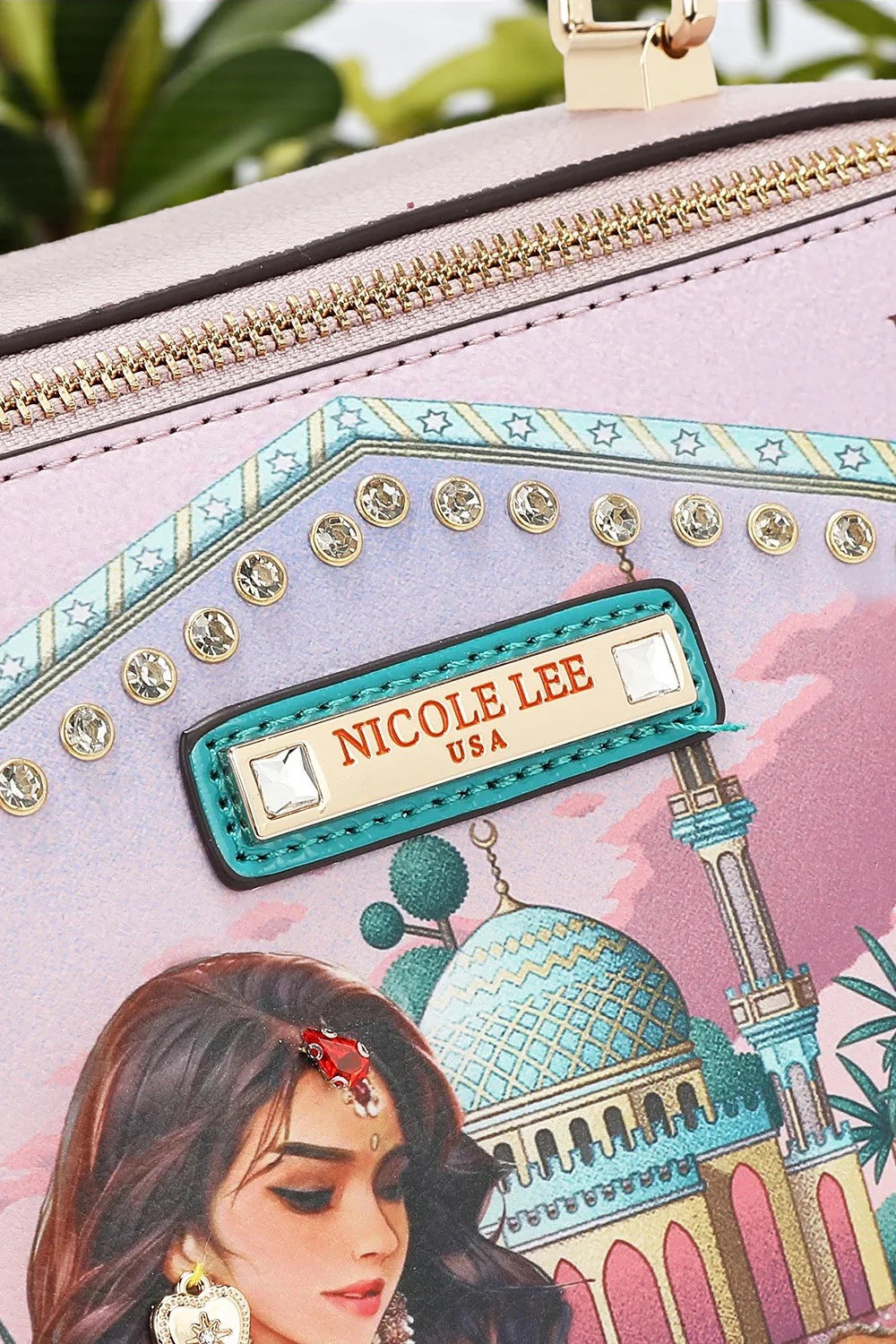 Nicole Lee USA Queen Cleopatra Handbag Statement Boho Glam Bag - NeoKira Unlimited