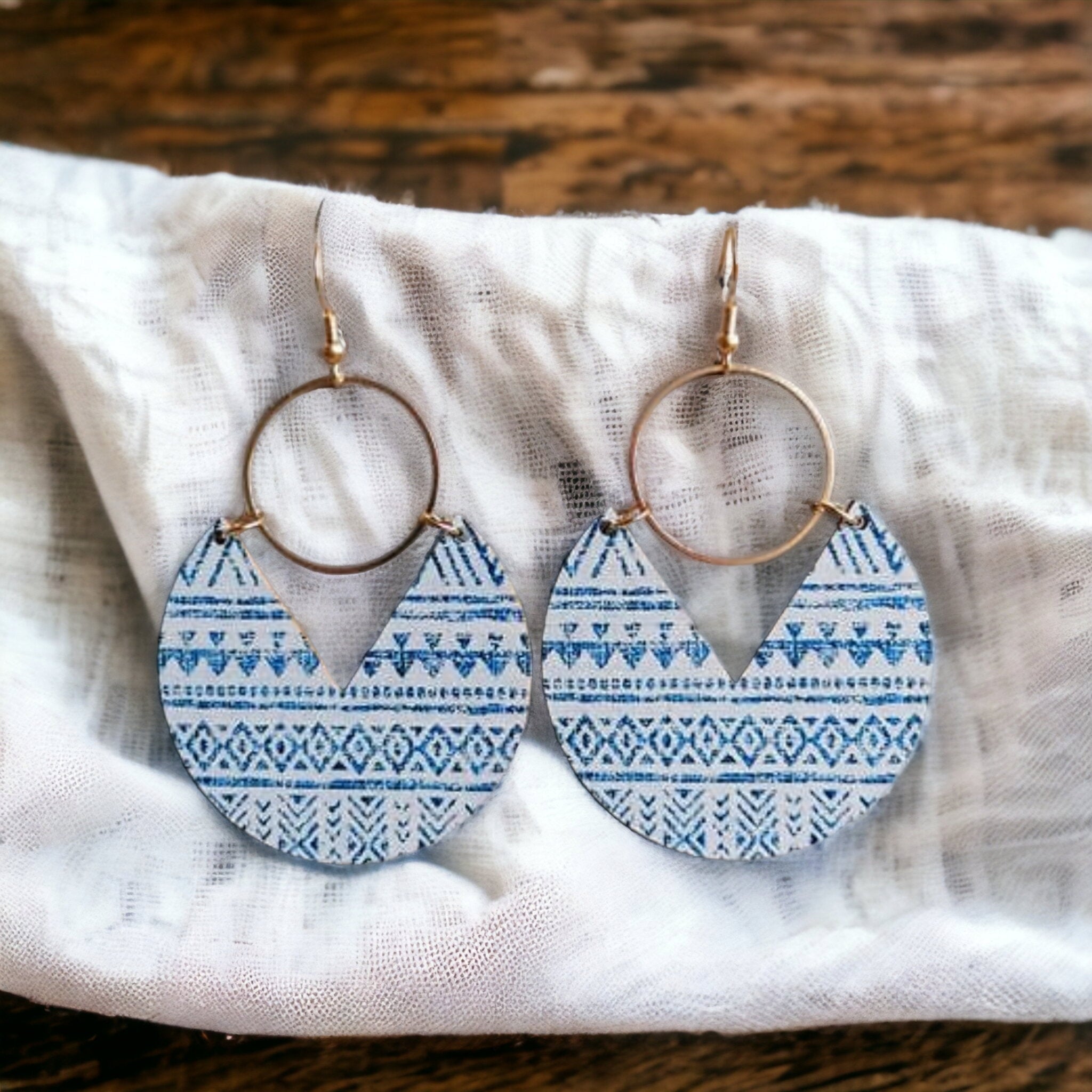 AZURE Statement Earrings NeoKira Unlimited   