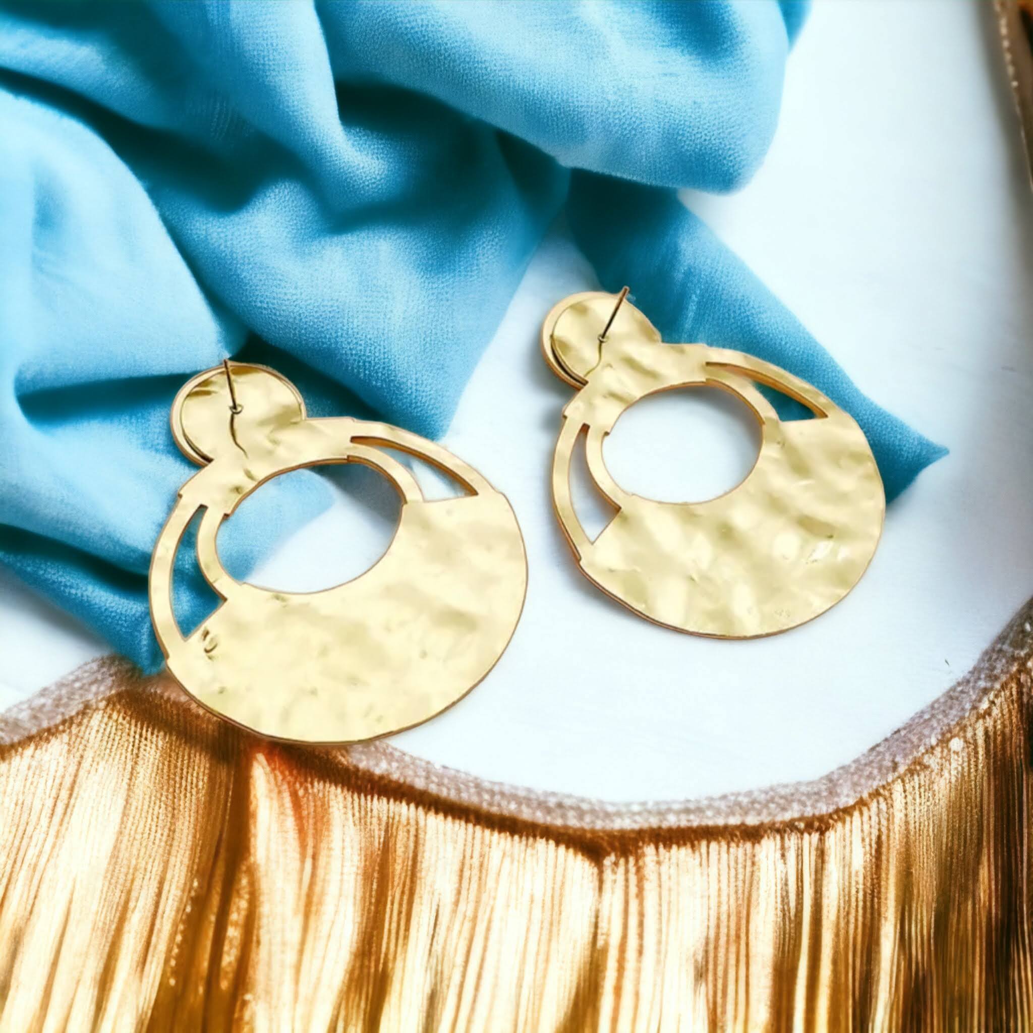 MARIGOLD Statement Earrings NeoKira Unlimited   