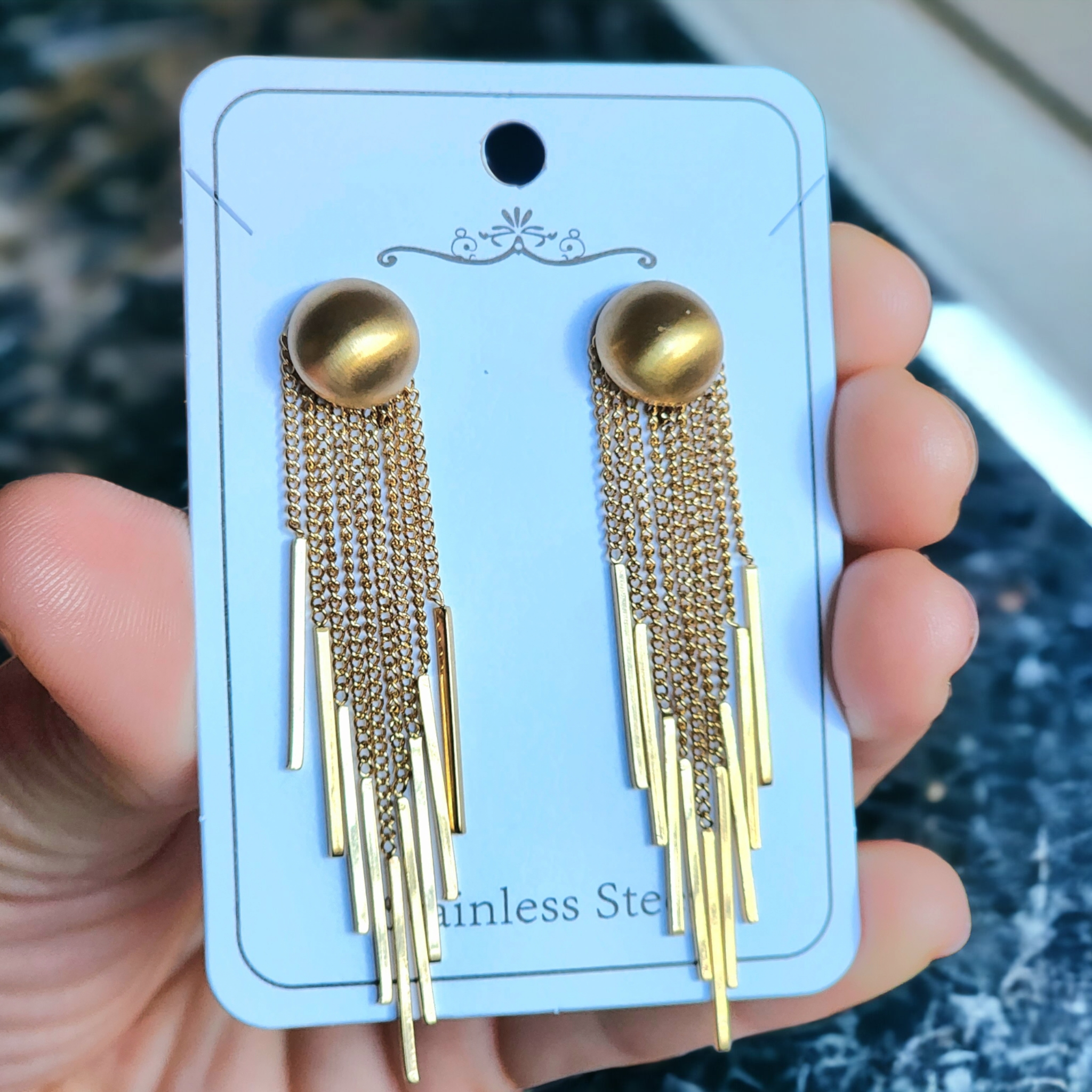 MAGDALENE Tassel Earrings NeoKira Unlimited   