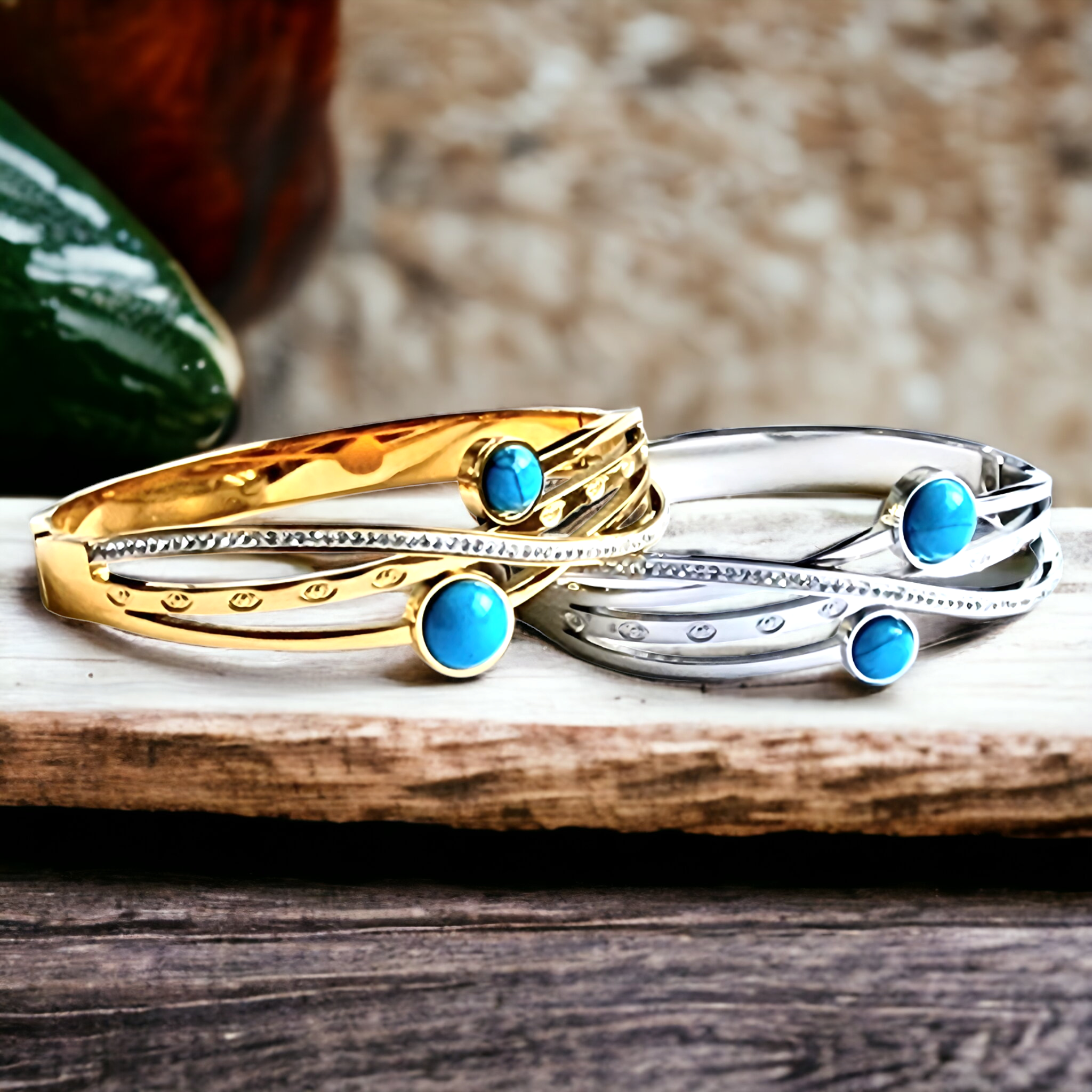 MY TURQUOISE BANGLE Bangle Bracelet NeoKira Unlimited   