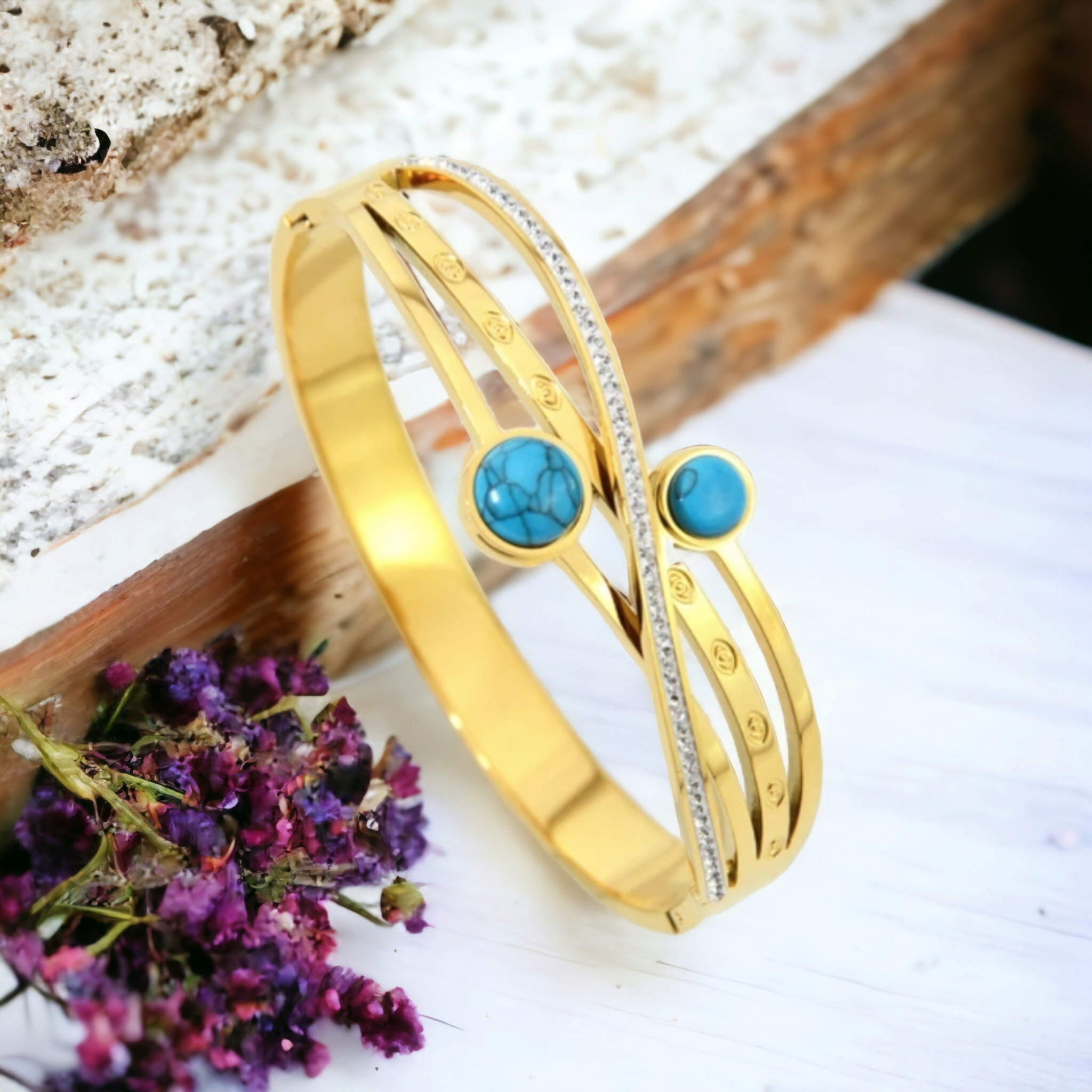 MY TURQUOISE BANGLE Bangle Bracelet NeoKira Unlimited   