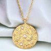 SKY COIN Necklaces NeoKira Unlimited Gold  