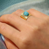 TURQUOISE DREAM Adjustable Ring NeoKira Unlimited   