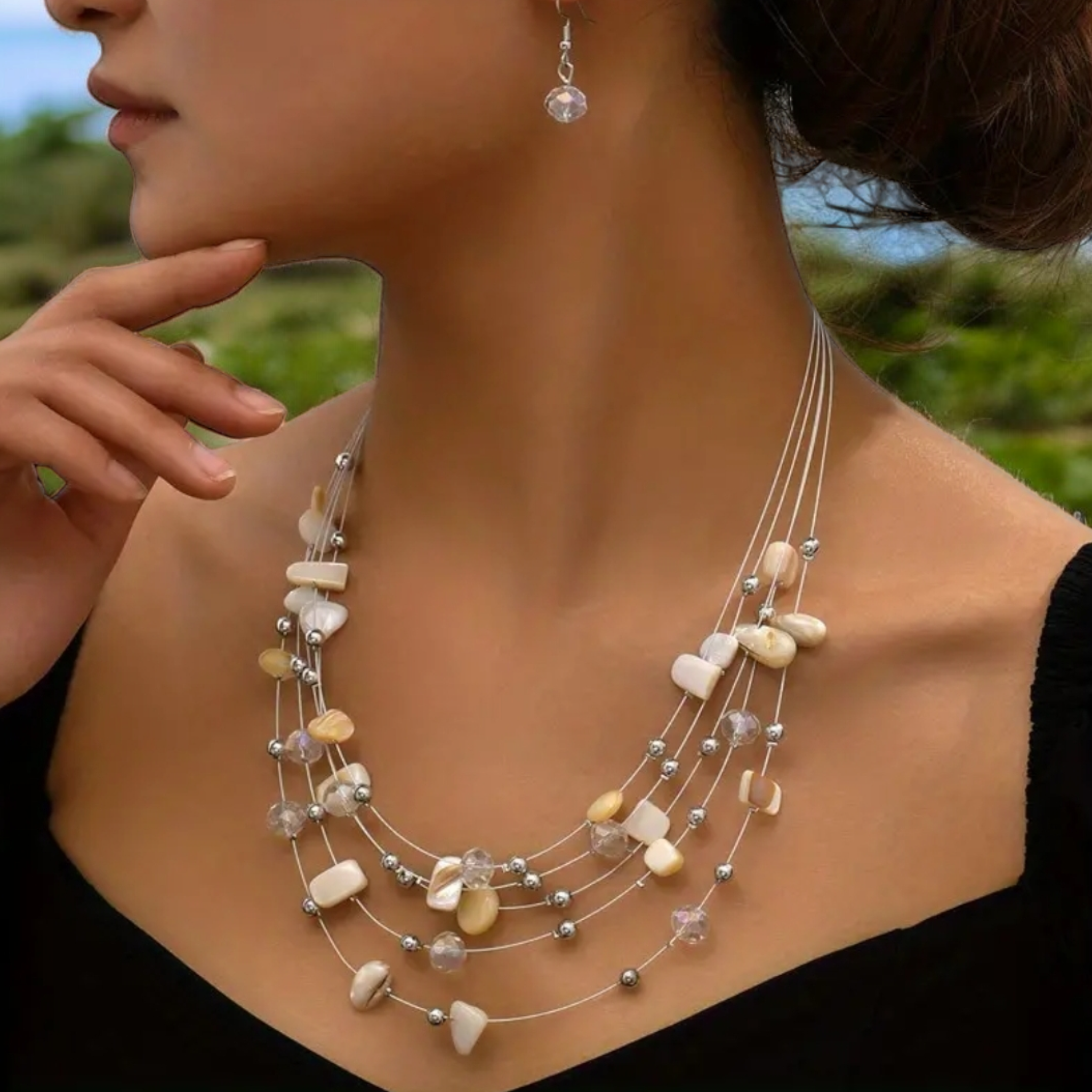 OCEAN SHELLS Jewelry Set NeoKira Unlimited   