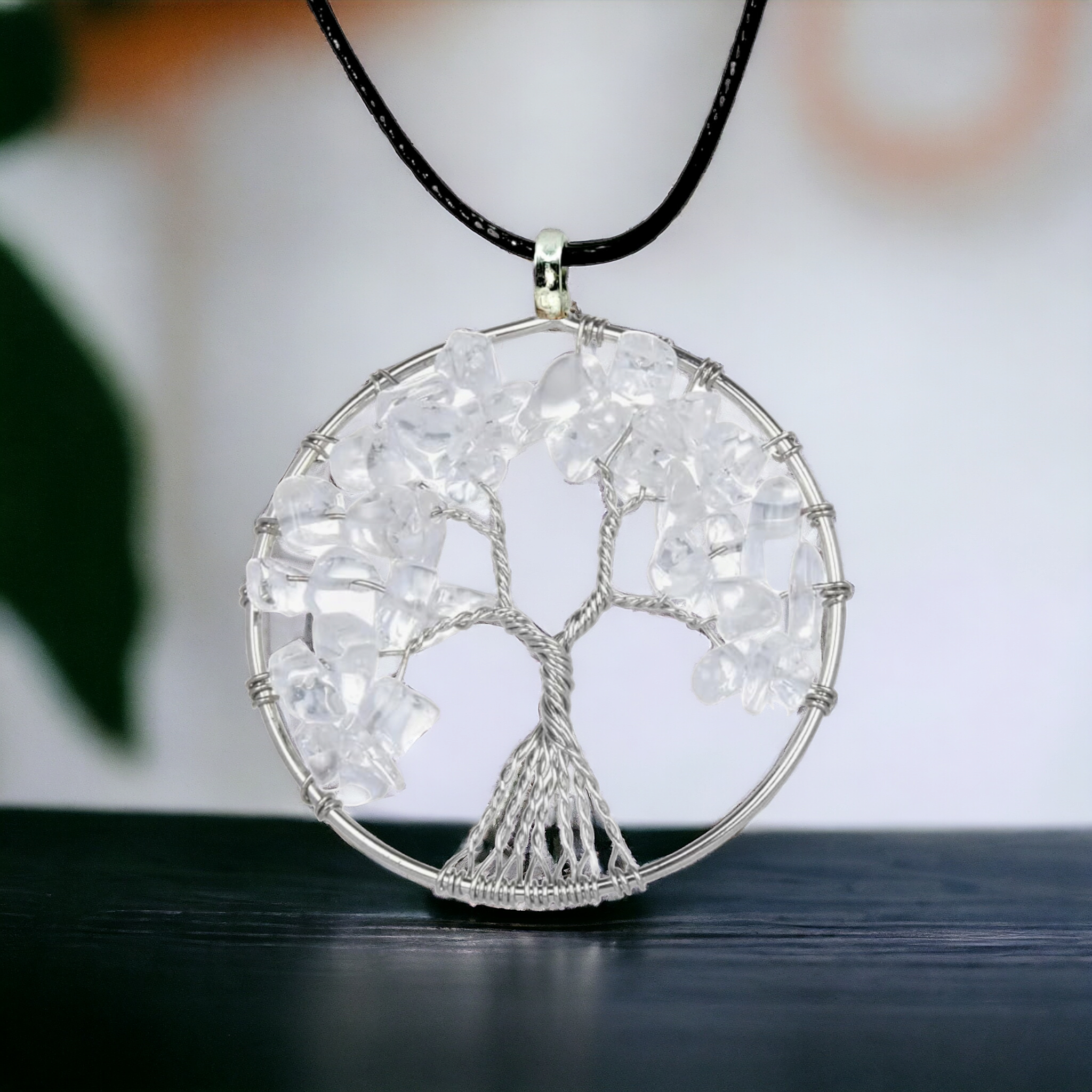 LOVELY LIFE TREE Necklaces NeoKira Unlimited QUARTZ  