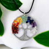 LOVELY LIFE TREE Necklaces NeoKira Unlimited MULTI STONE  