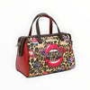 Nicole Lee USA 3-Piece Wild Lips Print Handbag Set - NeoKira Unlimited