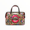 Nicole Lee USA 3-Piece Wild Lips Print Handbag Set - NeoKira Unlimited