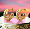 ELIZA Hoop Earrings NeoKira Unlimited   