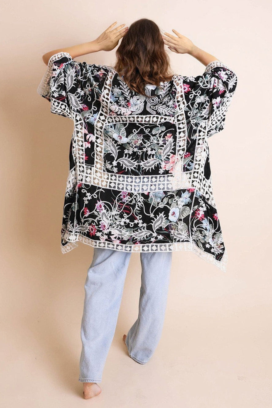 Heirloom Embroidered Kimono - NeoKira Unlimited