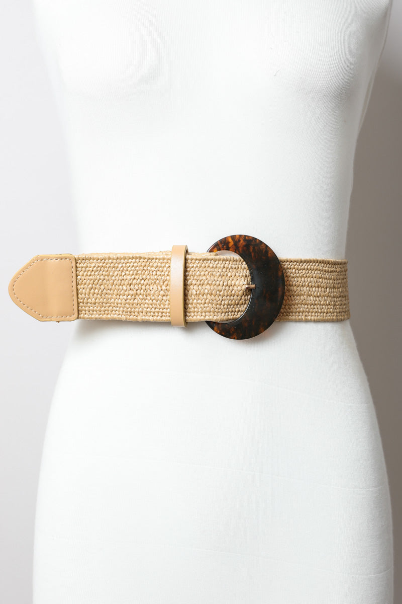 Basketweave Stretch Belt – Textured Waist Cincher - NeoKira Unlimited