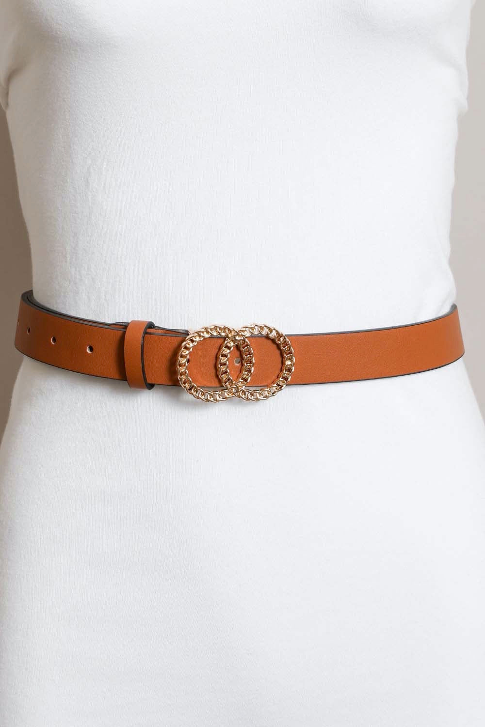 Double Chain Ring Buckle Belt - NeoKira Unlimited
