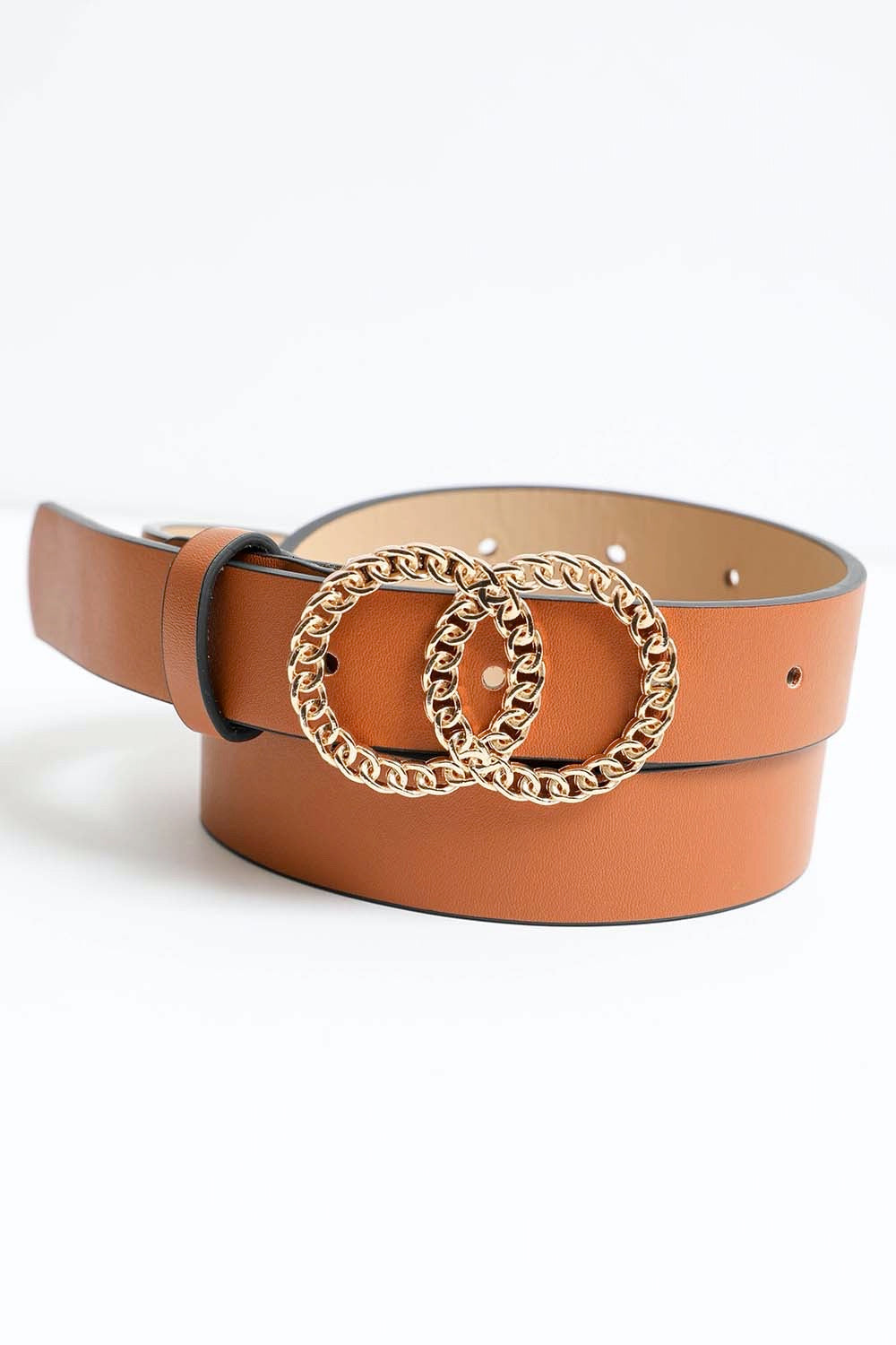 Double Chain Ring Buckle Belt - NeoKira Unlimited