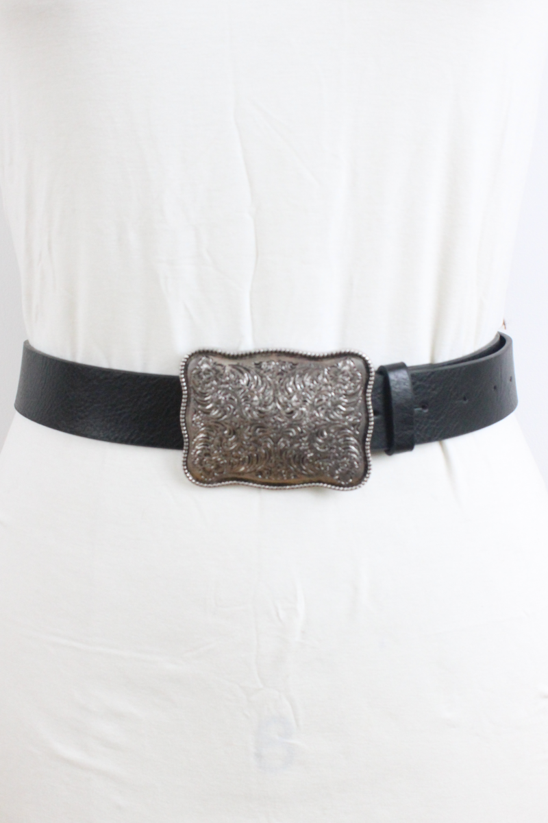 Rugged Square Buckle Belt – Western Ranch Essential - NeoKira Unlimited