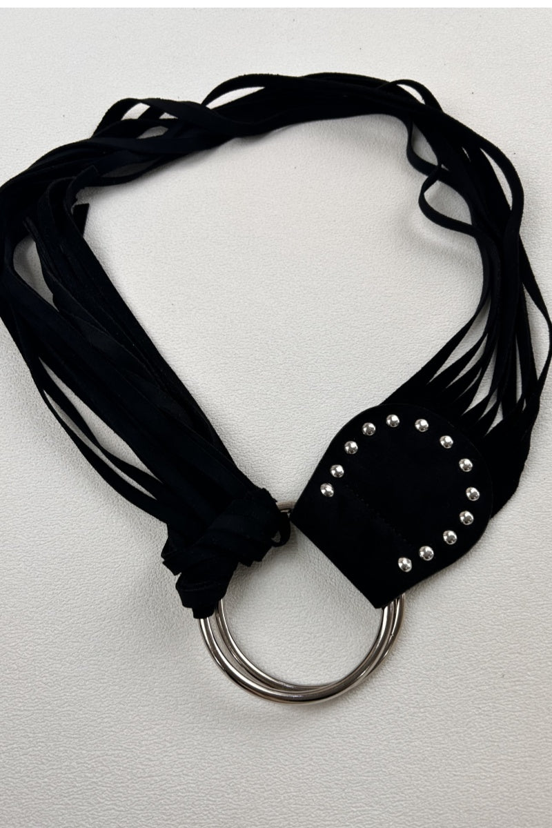 Long Fringe Waist Cincher – Vintage Draped Sash Belt - NeoKira Unlimited
