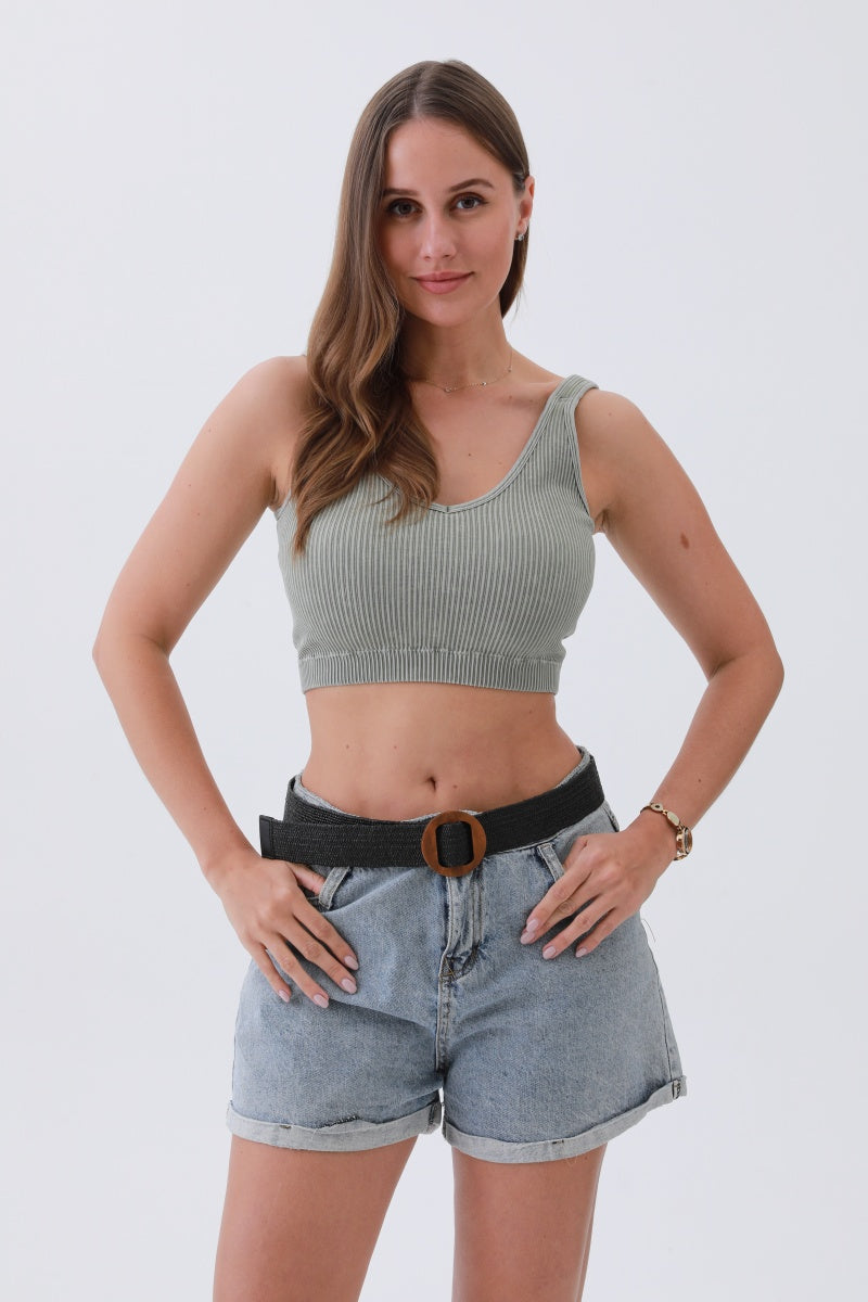 Minimalist Boho Raffia Belt – Chic Round Buckle for Effortless Style - NeoKira Unlimited
