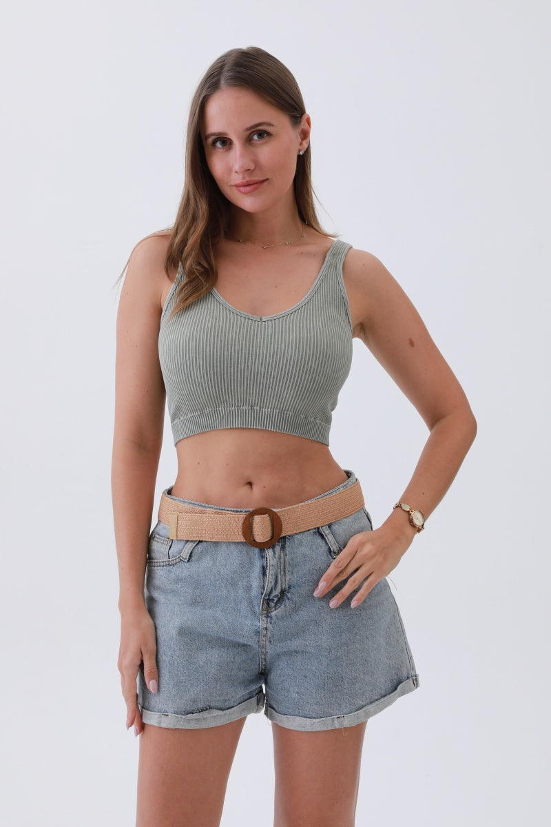 Minimalist Boho Raffia Belt – Chic Round Buckle for Effortless Style - NeoKira Unlimited